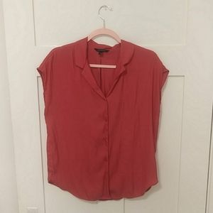 3 for $12! Banana Republic Coral Camp Shirt
